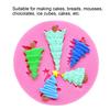 Christmas Tree Mold Silicone Fondant Chocolate   Baking Mold for Bakery Home Kitchen