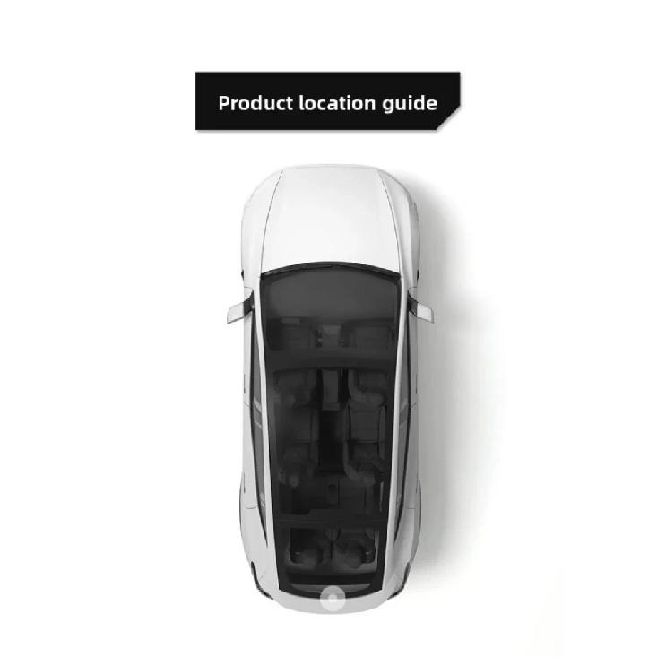 Trunk Threshold Strip For Tesla New Model YL Six Seat 2025 2026 TPE Trunk Door Sill Strip Rear Cargo Anti Scratch Protector Mats