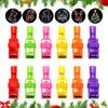 Role Play Props 12 Pcs Halloween Finger Projector Lights, Mini Colorful LED Projection Ring Set Pattern for Kids, Goodie Bag Stuffers, Party