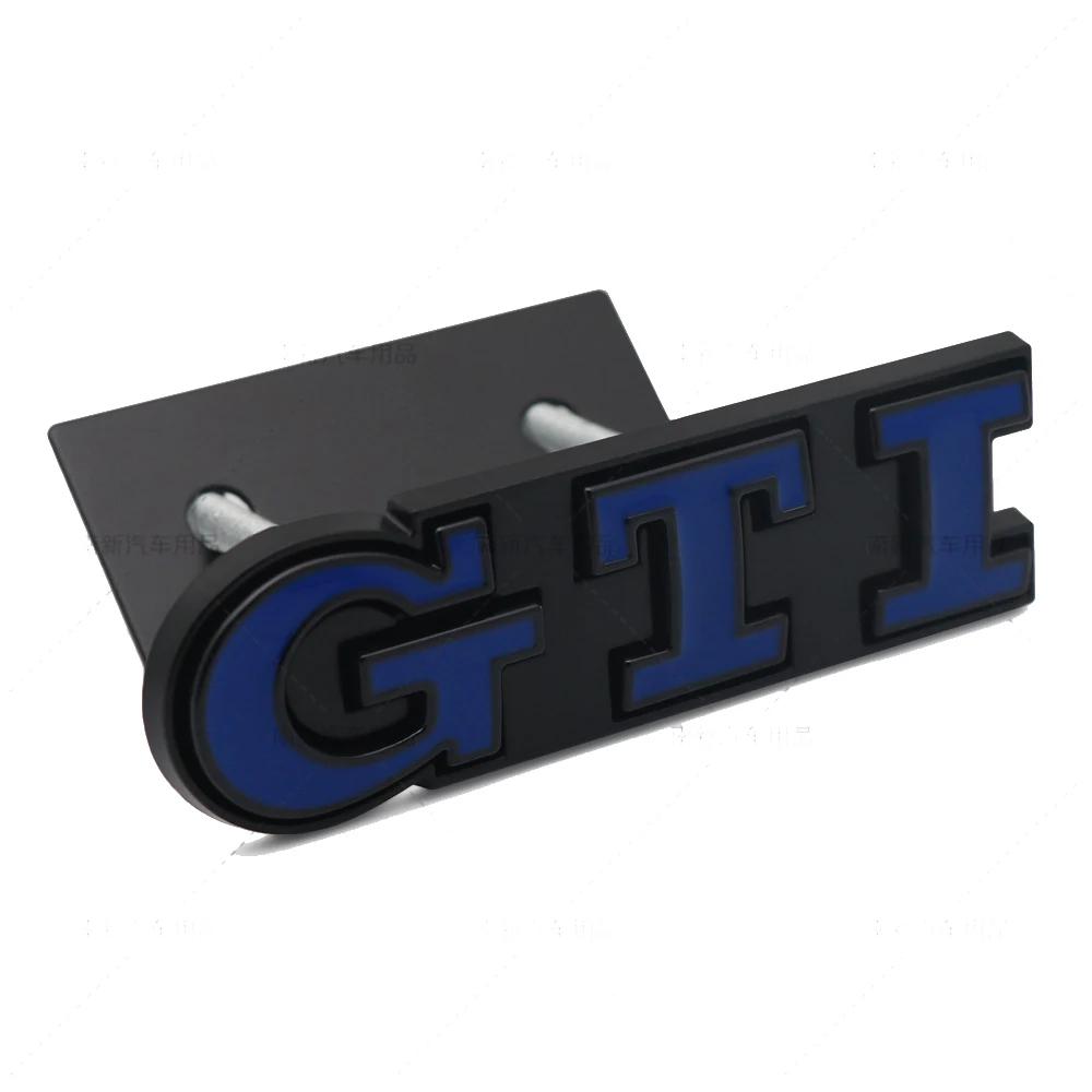 3D Metal GTI Badge Car Front Grille Emblem for Volkswagen VW Caddy Golf 5 6 7 8 GTD Polo Jetta Passat B5 Tiguan Touran MK3 MK5 RJ4