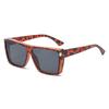 X18258 Stylish Large Frame UV Protection Sunglasses for Men & Women - Studded European & American Street Style