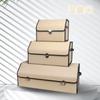 NEW Car Trunk Organizer Organizers And Storage Faux Leather Foldable Trunk Multi-Compartment Adjustable Auto Grocery Storage Box