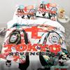 Anime Tokyo Revengers Ryuguuji Ken Sano Manjiro Bettbezug Cartoon Bettwäschesets Bettset Steppdecke Bettdeckenbezüge Heimtextilien