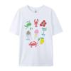 Women Retro Italian Food TShirt Cute Lobster Seafood T Shirt Cocktail Fruit Graphic Tee La Dolce Vita Shirt Summer Vacation Top