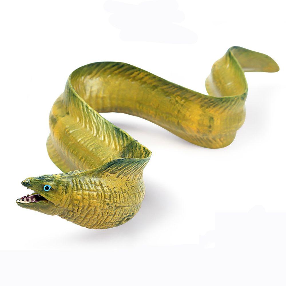 Toy Early Learning Marine Organism Electric Eel Figurines Moray Eel Model Simulation Sealife