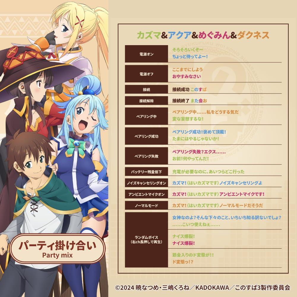 AVIOT Blessing on This Wonderful Collaboration Wireless Earbuds with Over 110 Special Special Hybrid Noise Up to 60 Hours of IPX4 Waterproof