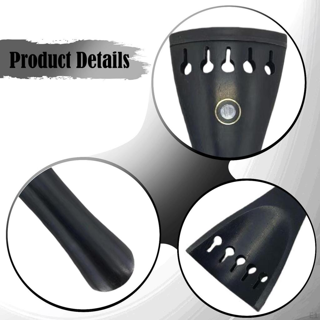 4/4 Violin Tailpiece 5 Strings Wood Sturdy,Lightweight Professional Easy to Install Musical