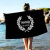 N-NORTONS Motorcycle Microfiber Blanket Quick Drying Beach Towels Oversized Printing Super Absorbent Pool Towel Blanket