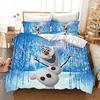 Three-Piece 3D Digital Printing Quilt Cover Pillowcase