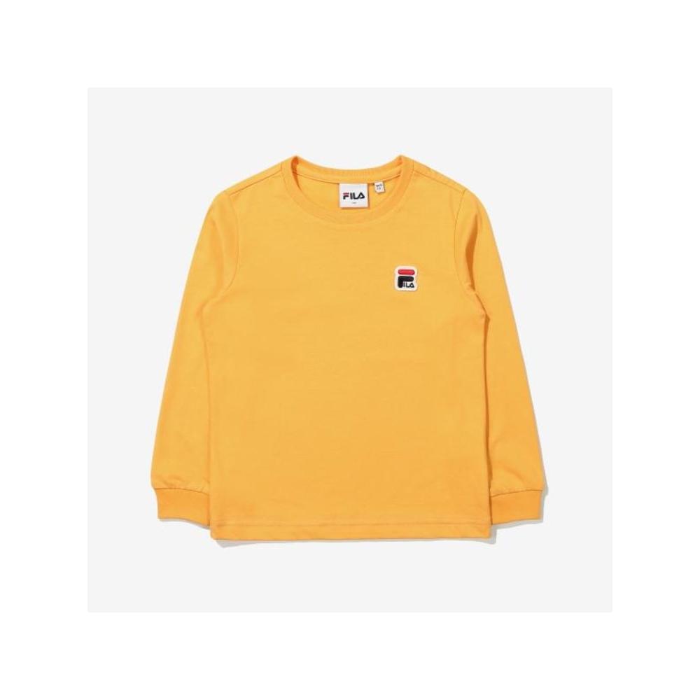 

[fila Kids] Футболка с длинным рукавом и маленьким логотипом Waffen Fk2rle3101x Lmu q0zFk2rle3101xLmu Light/100