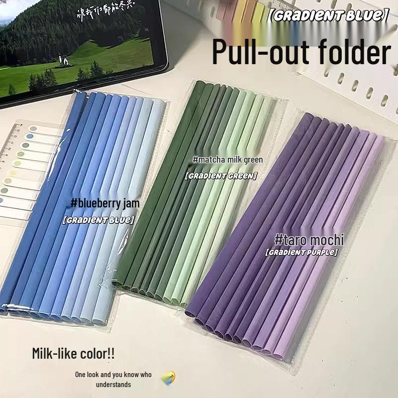 A4 Verdickter Hebelordner - Archiv- & Berichtsmappe mit Ausziehleisten-Einlage, Büro Ringbuch Zubehör