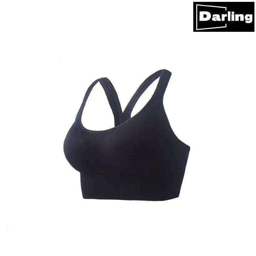 Women's High-Elastic Shockproof Sports Bra: Anti-Sagging, Wire-Free Yoga Vest with Beautiful Back for Running
