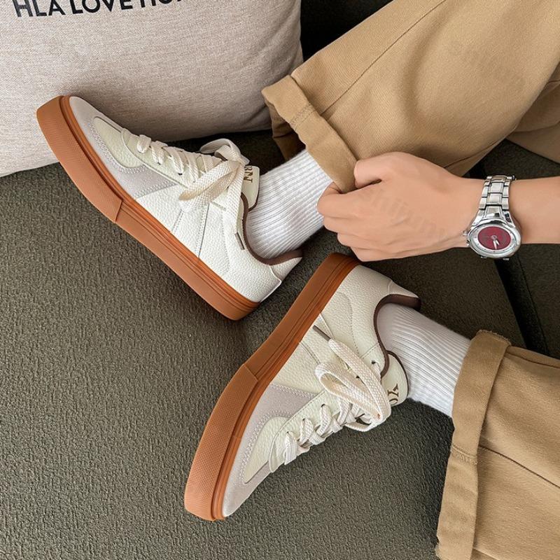Fashion 2025 Autumn New Retro Niche Designed Casual Shoes for Men's Fashion Trend Versatile Comfortable Low Top Lace Up Chunky sneakers