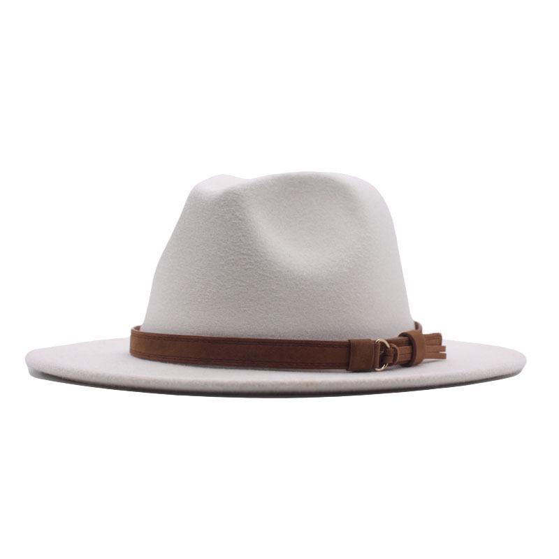 Women's Retro Wool Fedora Hat - Autumn/Winter British Style Bowler with Trendy Design