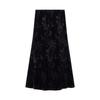 A-Line Floral Maxi Skirt