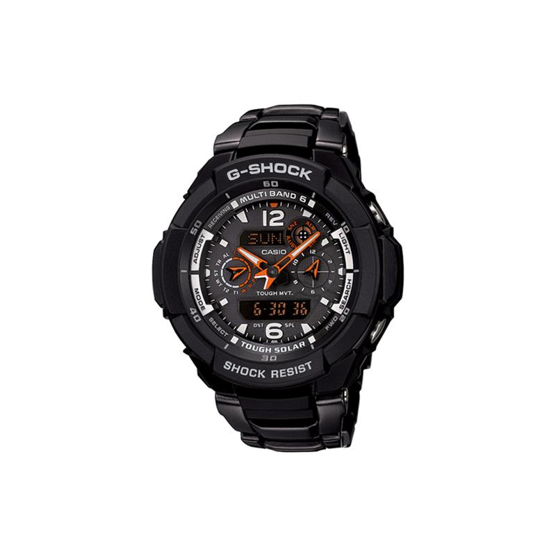 

Casio CASIOG-SHOCKMASTER OF G-AIR Series GW-3500 Series Fashion Trend Classic Solar Power Solar Movement Japanese and Korean Watch Men s GW-3500BD-1A чорний