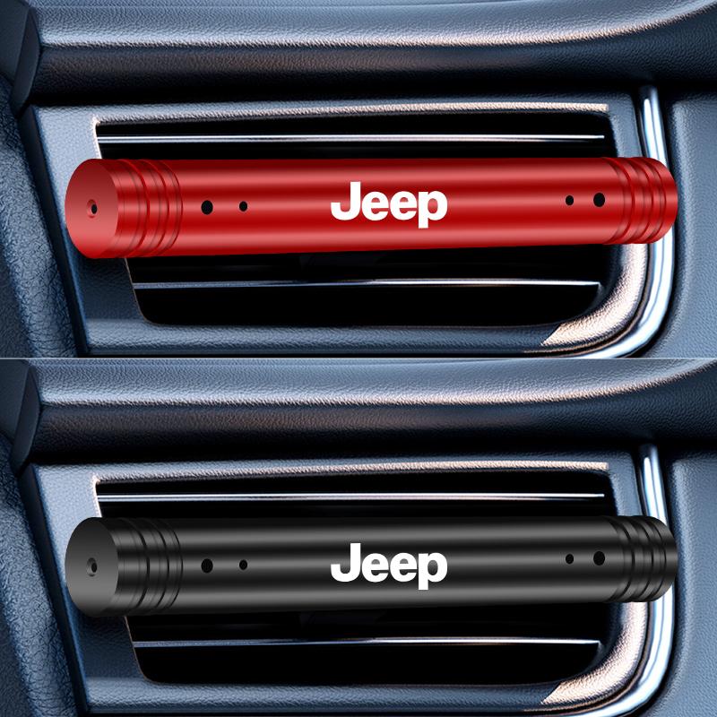 Car Air Freshener Vent Perfume Clip Aromatherapy Accessories For Jeep Grand Cherokee Wrangler JK Gladiator Compass Renegade Patr AKQ1