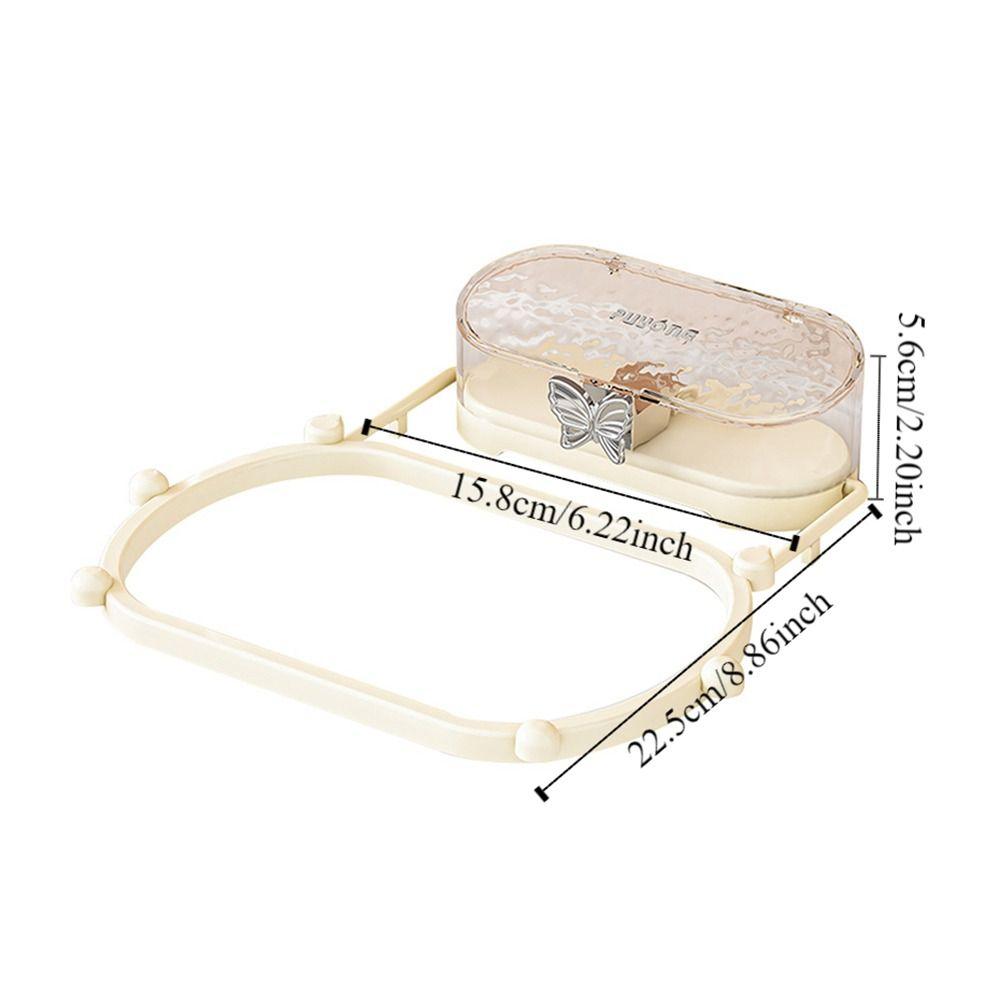 Sponge Rack Foldable Sink Strainer Suction Cup Waste Hanging Net Bracket  Leftover Soup