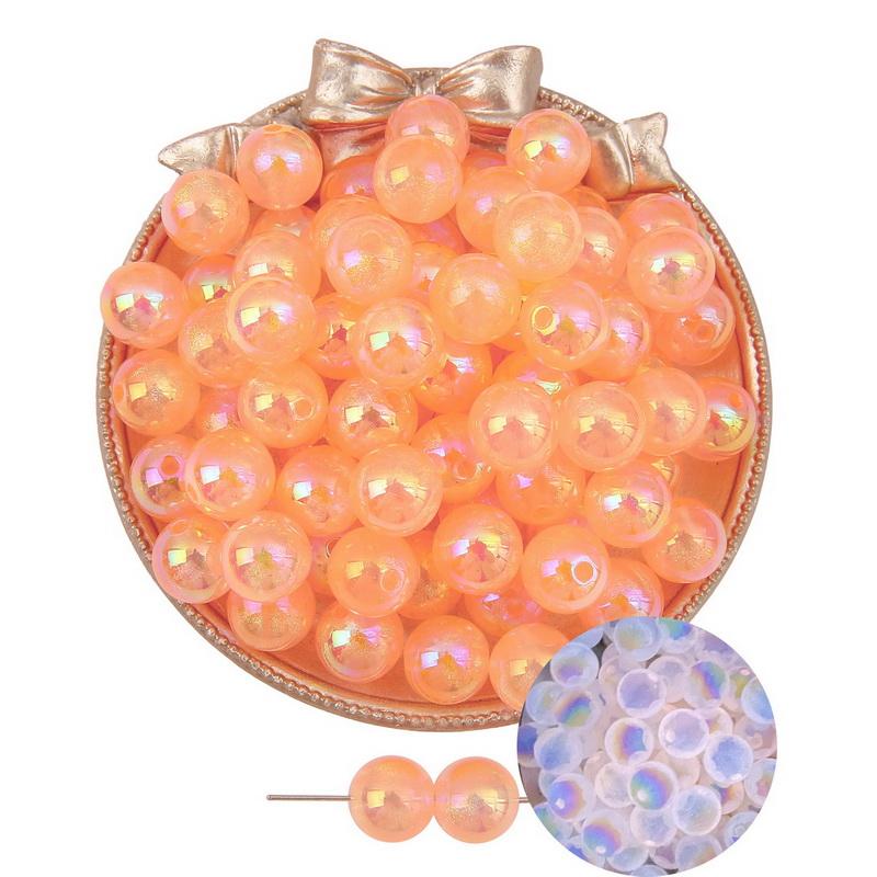 Night Glow Fantasy Ball Beads Fine Sparkling Acrylic for DIY Necklace Bracelet Earring