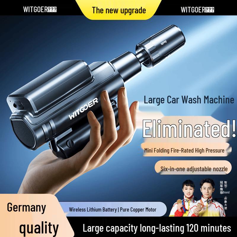 Portable Cordless High-Pressure Car Washer