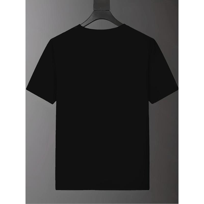 European Size New Summer Short-Sleeve T-Shirt for Men in Trendy Style with Prints