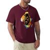 The African King T-Shirt Anime Summer Top Mens Graphic T-Shirts Big And Tall