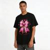 Just a Loved Goose Bow Heart Graphic Casual Top Pure cotton T-shirt