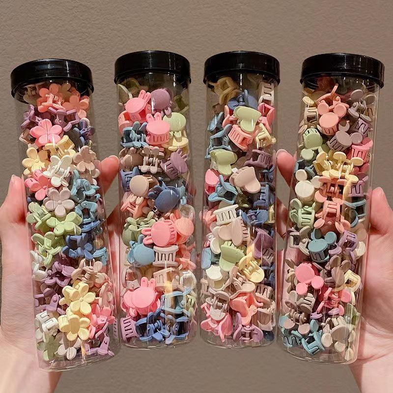 Fermagli Colorati a Fiore per Bambini, Carini Accessori a Pinza per Neonati, Set Scatola Regalo
