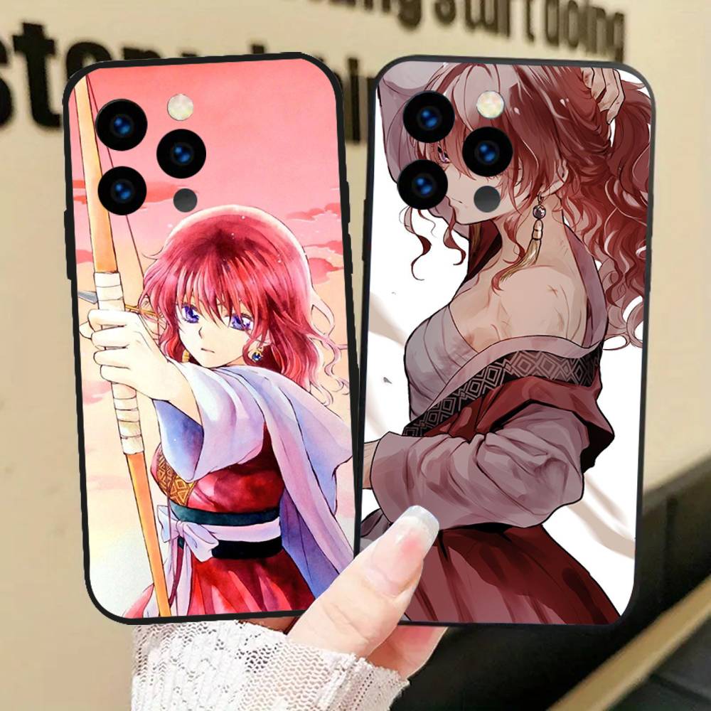 Yona Anime Akatsuki No Yona Phone Case For IPhone 17 Air 16 15 14 13 Pro Max 11 12 Black Silicone Cover