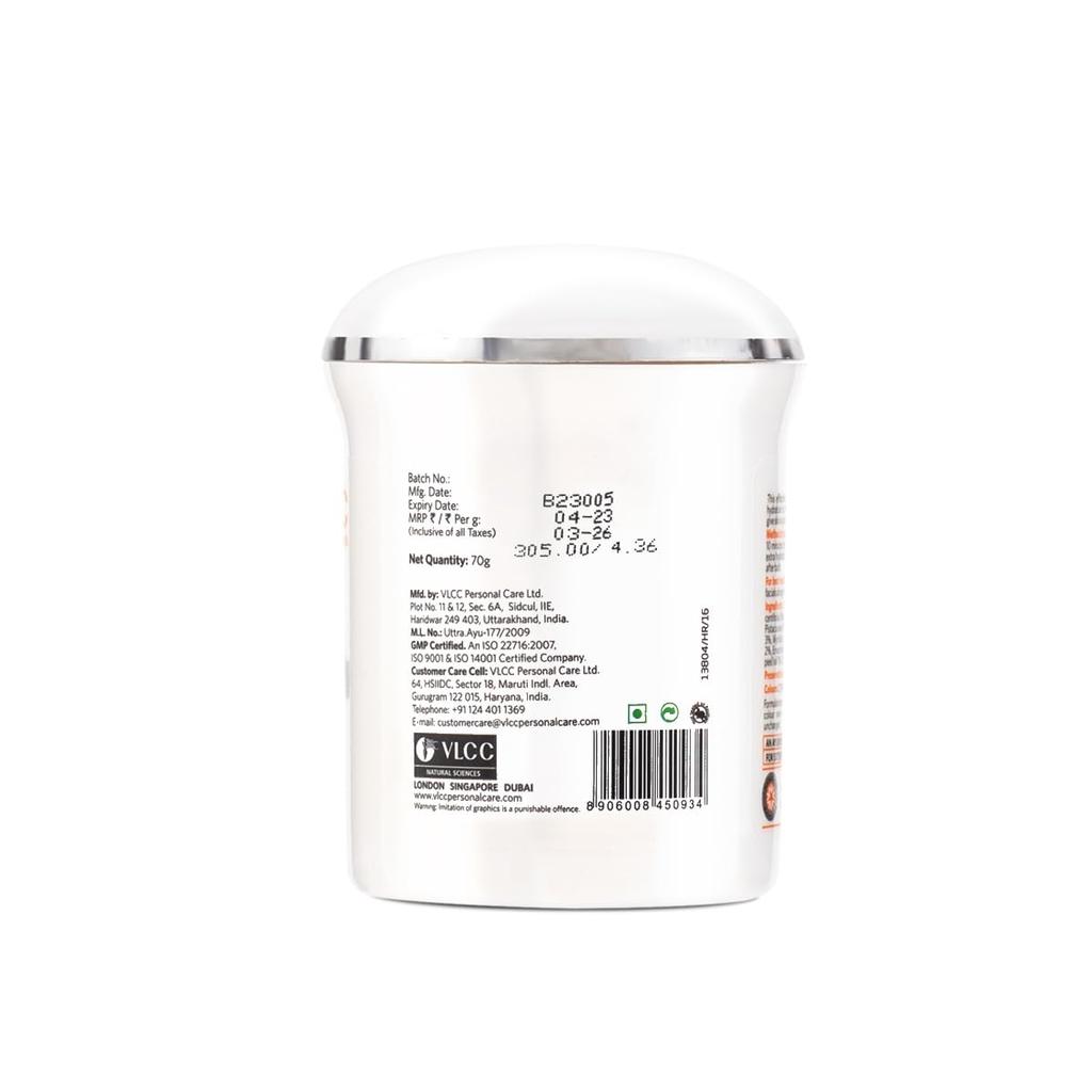 VLCC Skin Defense Mud Face Pack 70g Pack of 1 Cleansing Rejuvenating Mask for Bright, Firm Skin Glow