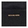 Michael Kors Jet Set Logo Classic Adjustable Detachable Shoulder Strap Calfskin Shoulder Bag Women's Black