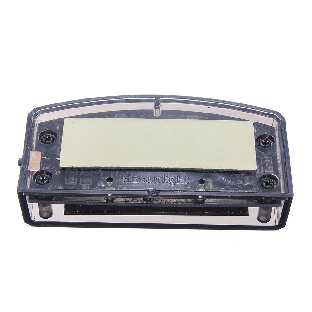 1PC 6 Led Car Alarm Warning Light Solar Powered Car Anti-theft Warning Lights Simulated Dummy Led Car