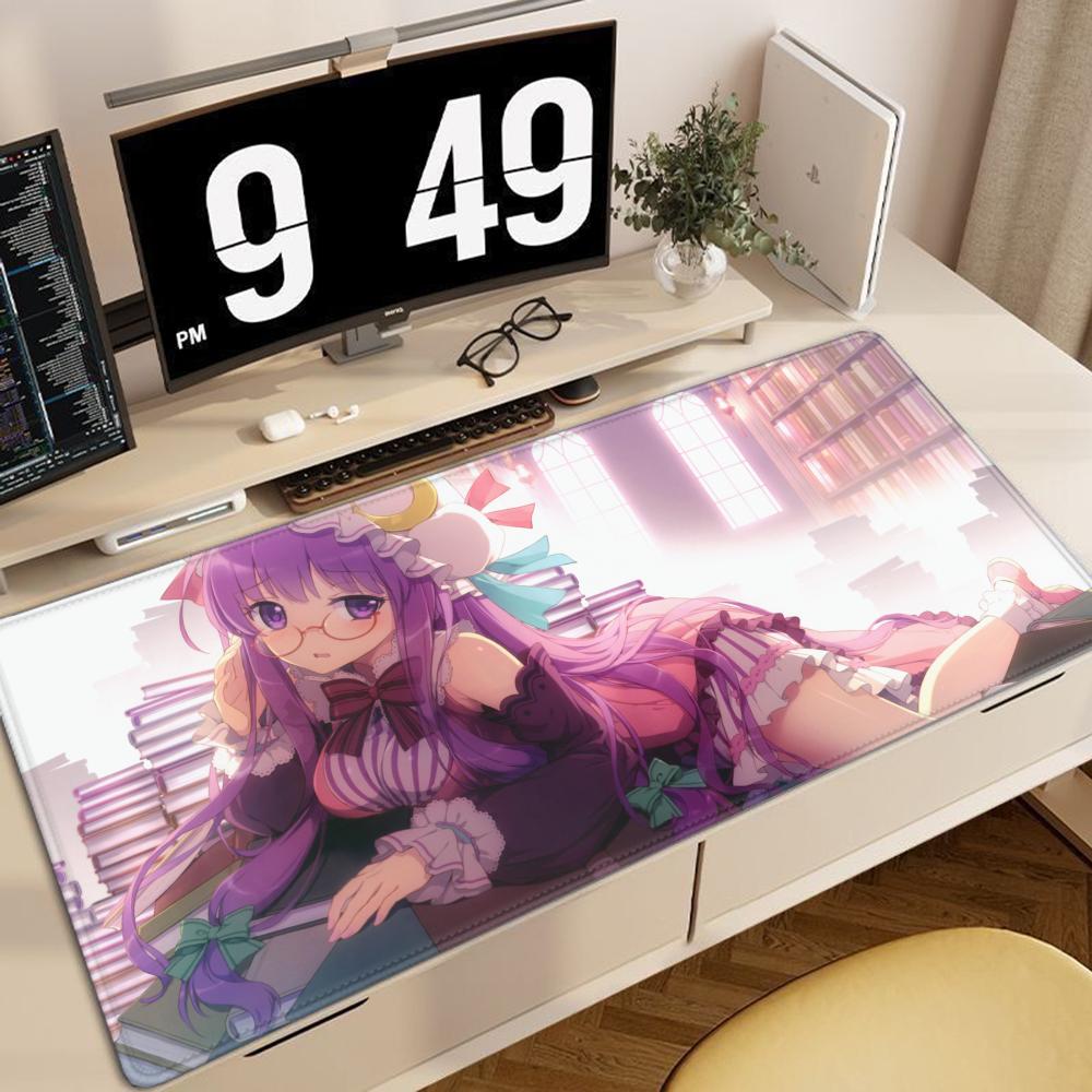 Anime Game Touhou Project Th Purojekuto Patchouli Knowledge Mousepad Mouse Mat Desk Mat With Pad Gaming Accessories Prime Gami