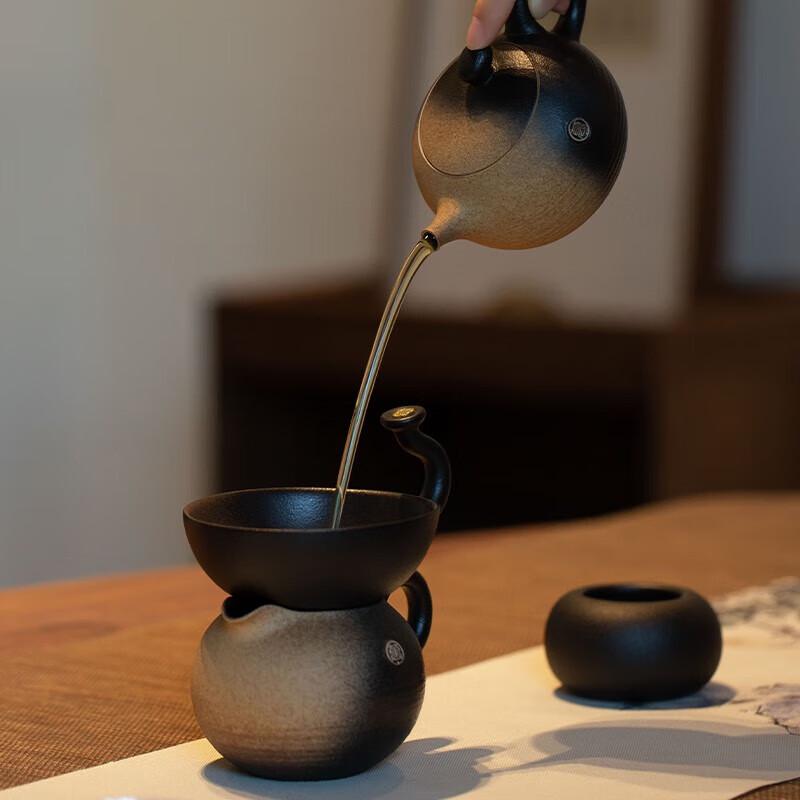 Wanqiantang Kiln Glaze Ceramic Kung Fu Tea Set
