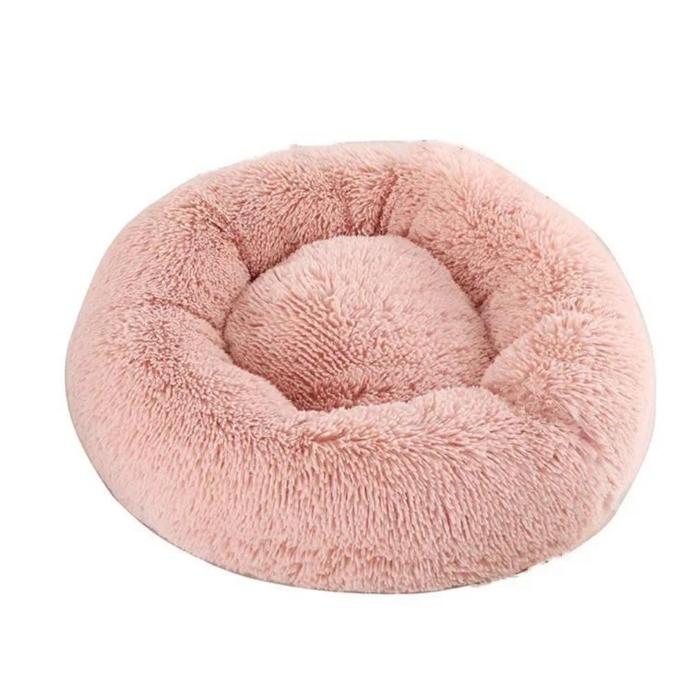 Creative Plush Warm and Breathable Circular Dog Bed Cat Bed Pet Bed Winter Thick and Comfortable Dog Bed Dog Mat Pet Supplies