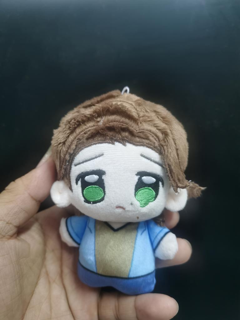 10cm Stuffed SPN Plushie Sam Dean Sammy Winchester Anime Figures Plush Doll Toys Keychain Pendant Holiday Xmas Gifts