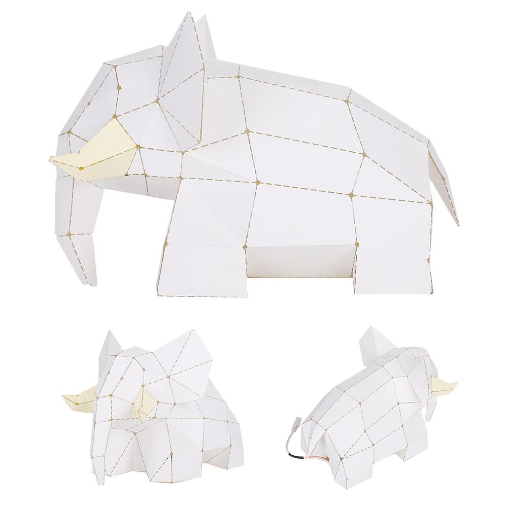 Boardattack Papercraft Kit USB Powered DIY HandMade Children " S Educational Toys