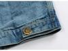 Herrväst i Koreansk Stil, Smal Passform, Riven Denimbäst - Ärmlös Topp för Vår/Sommar/Höst