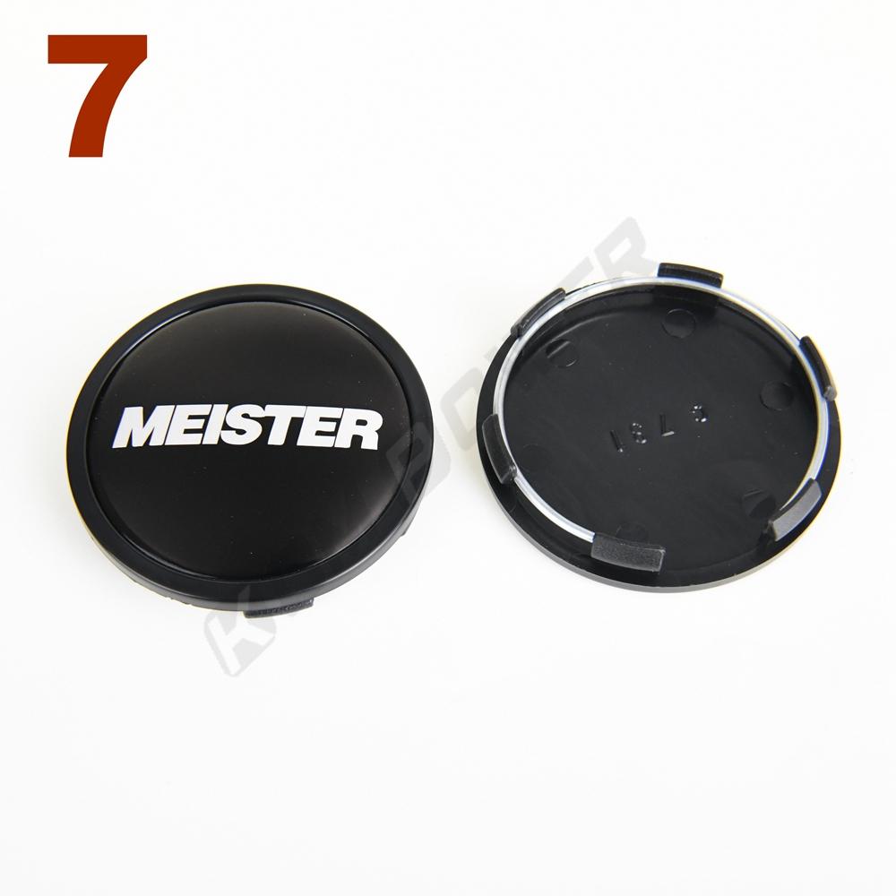 4PCS OD 65MM / ID 60MM Wheel Hub Cap WORK EMOTION MEISTER VS Logo Sport Rim Cover Wheel Center Cap