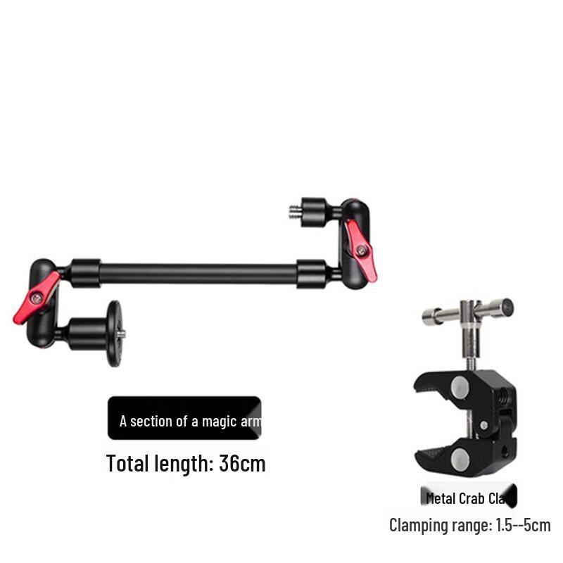 TEXIAN Multi-functional Photography Clamp with Magic Arm