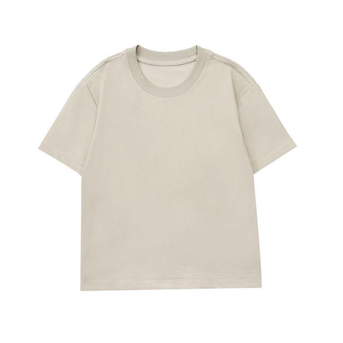 Customizable Kids' UV Protection Quick-Dry T-Shirt In 230g Cool Cotton, Short-Sleeved, Moisture-Wicking for Boys & Girls