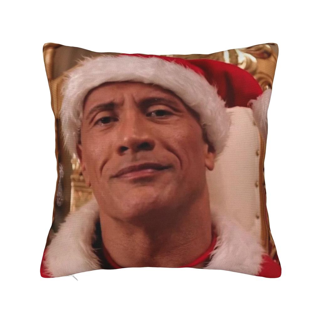 Domácí dekorace Kamenná tvář D-Dwayne vtipný meme Povlak na polštář Doplňky Potahy na polštáře Čtvercové Více velikostí