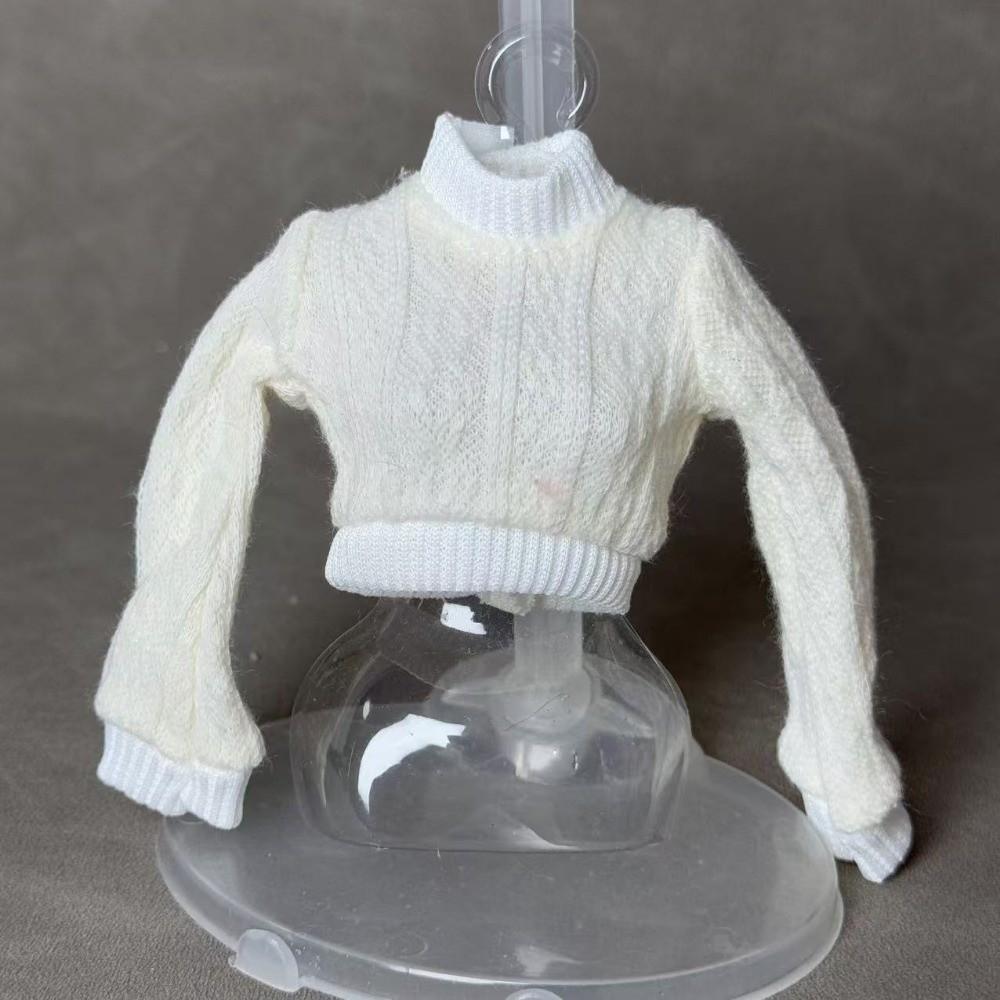 Handmade Doll Knitted Sweater Mini Dressing Clothes Doll Accessories Tops for 1/6 Doll