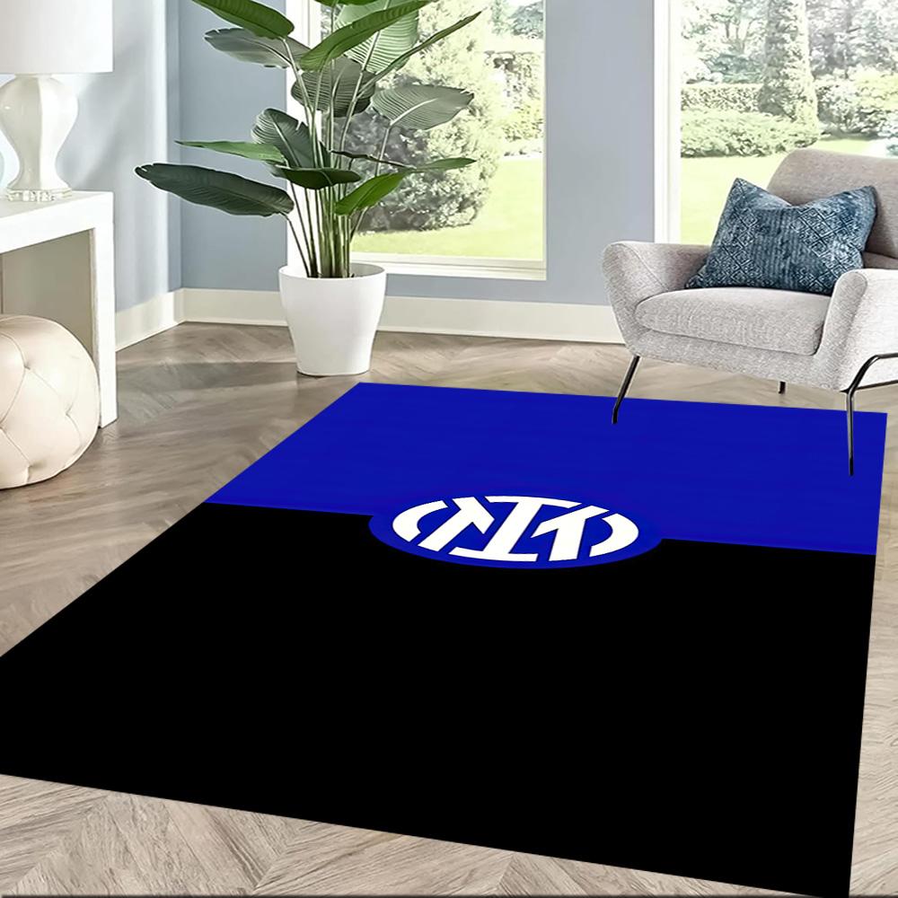 Inter Milan Carpet Perfect For Bedrooms Decorate Room Dining Room Kitchen Antislip Carpet Office Home Decor