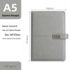 Personalized A5 Notebook Gift Set: Premium Business Diary with Logo Printing for New Year Corporate Gifting.