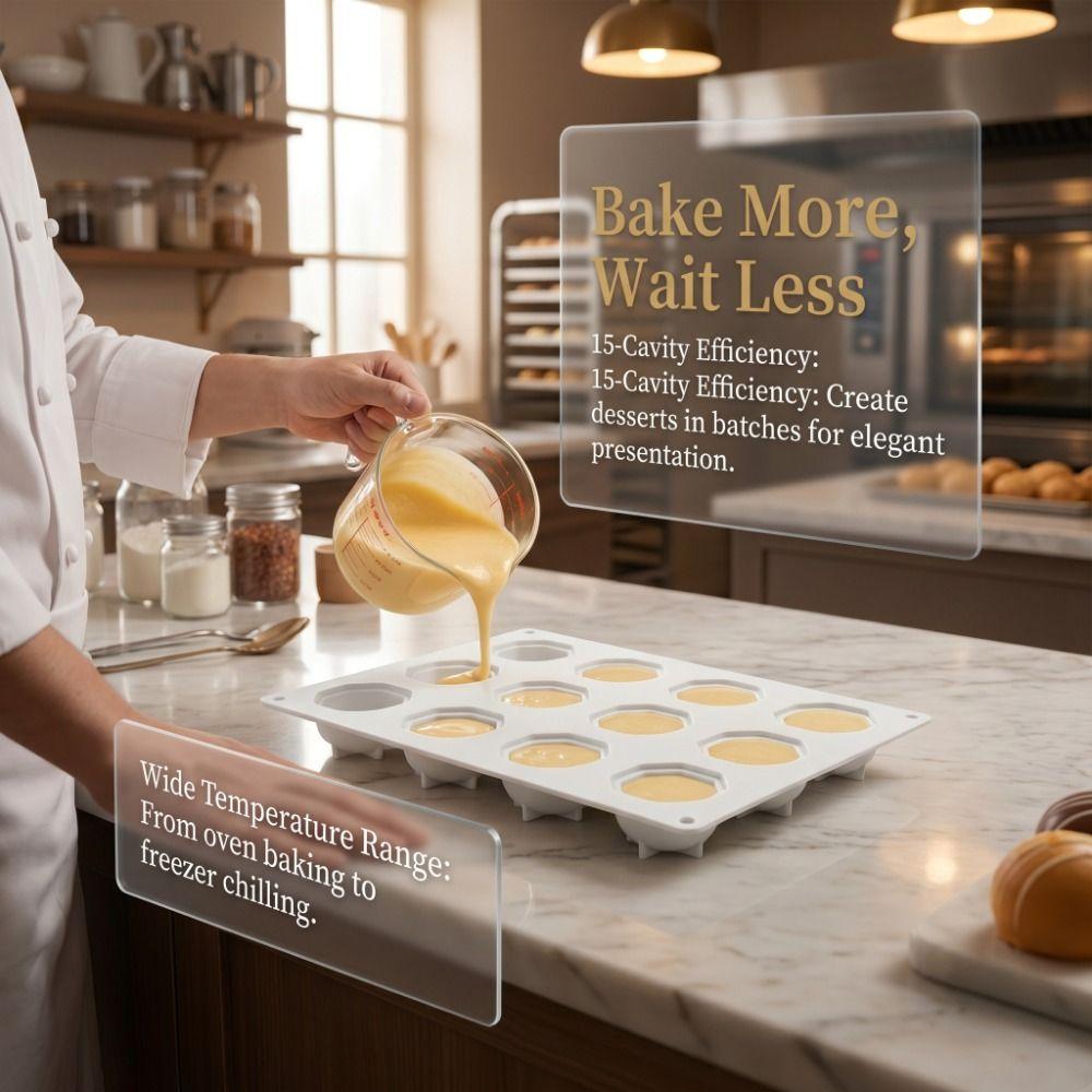 Heat Resistant Silicone Mousse Mold Easy Release Fruit Shape Mold Baking Mold Tray Mousse Making