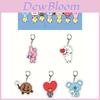 Bts Acrylic Keychain Double-sided Transparent Fans Gift Pendant