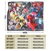 Cartoon T-Transformers Autobots Blankets Anime Super Soft Fluffy Plush Bedding Throws For Couch Bed Flannel Bedspread Bed Cover
