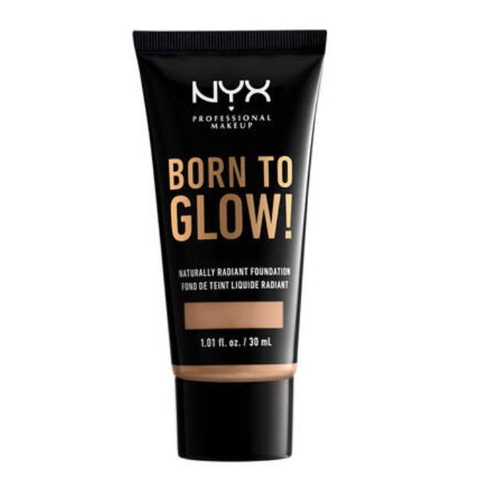 

Nyx Born To Glow Naturally Radiant Тональный крем средней оливы, 30 мл