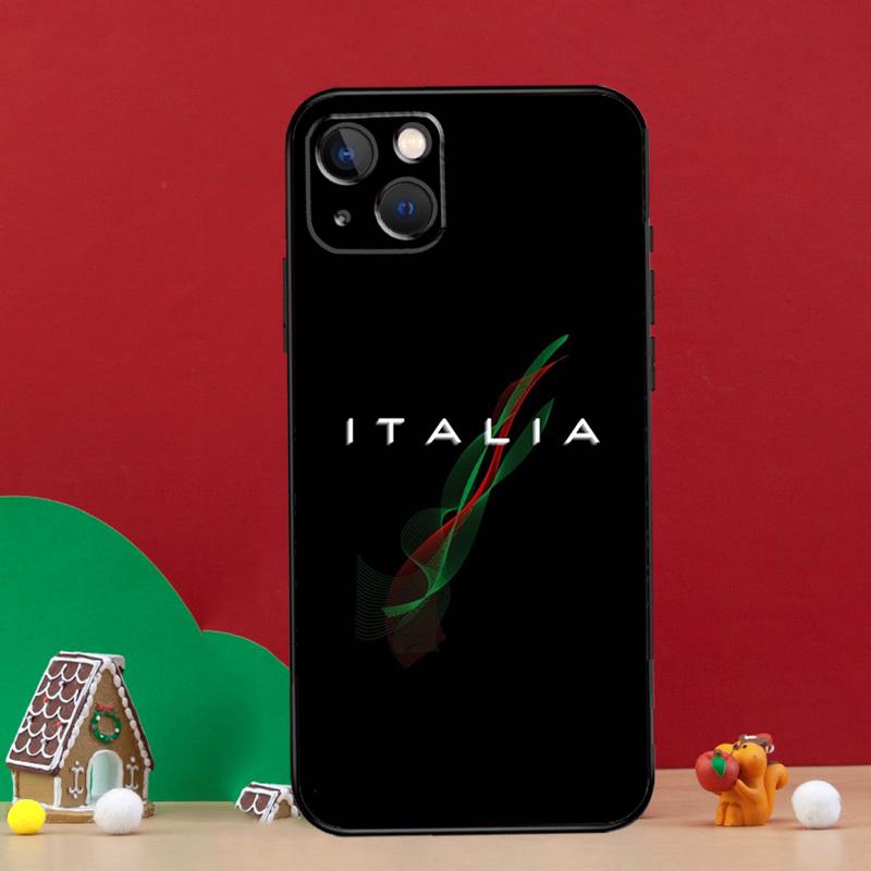 Italy Flag Phone Case For iPhone 16 Pro 11 12 13 14 15 Pro Max 12 13 Mini XS X XR 16e Cover Coque